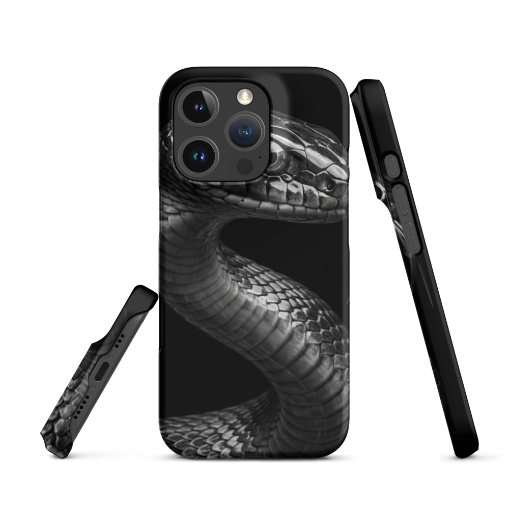 Minimalist Serpent Scale Phone Case