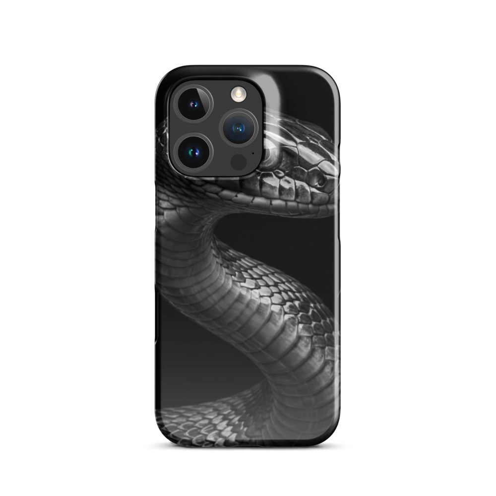 Minimalist Serpent Scale Phone Case