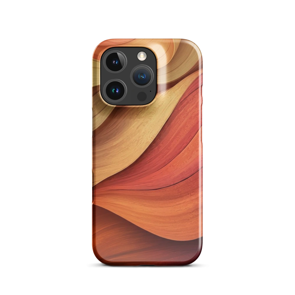Sunset Horizon Organic Layered Phone Case
