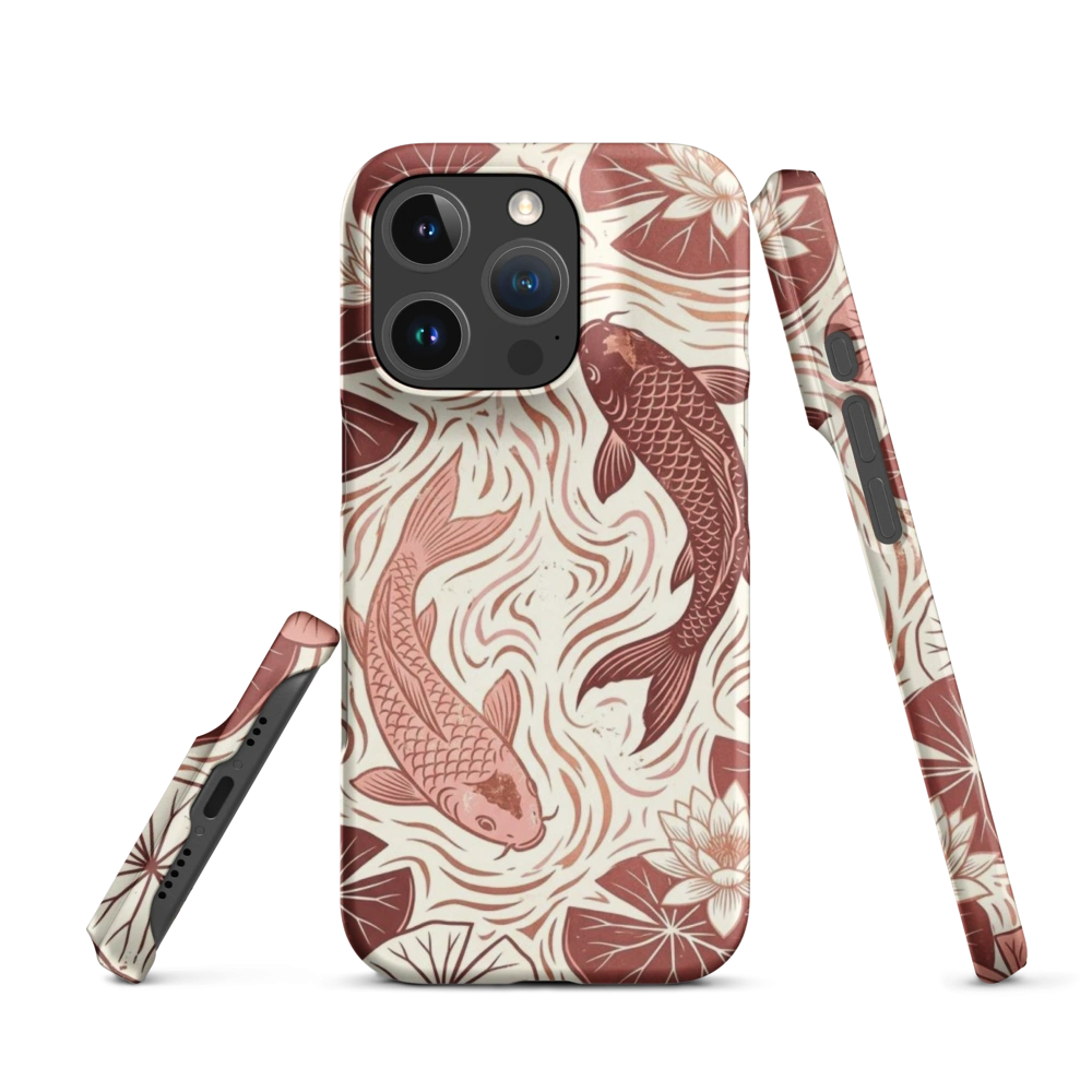 Vintage Koi Pond Blush Radiance