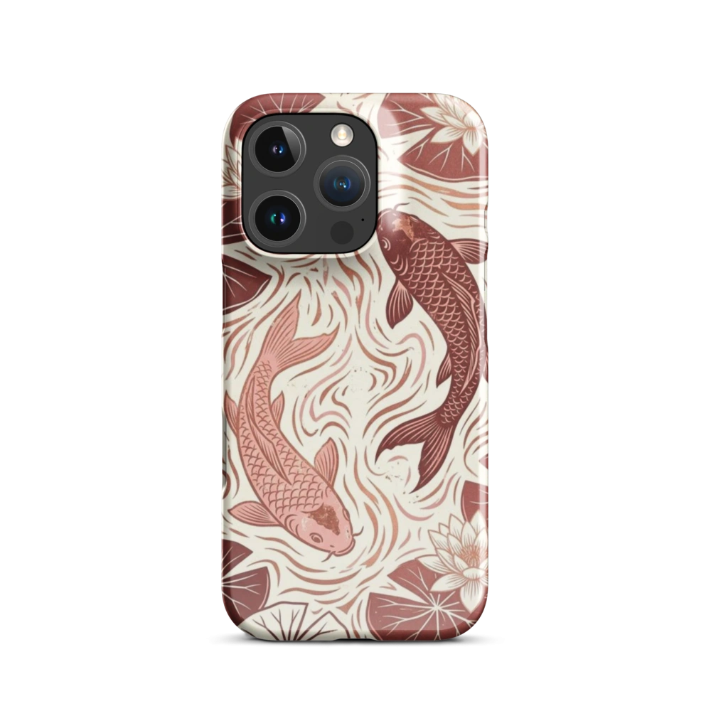 Vintage Koi Pond Blush Radiance