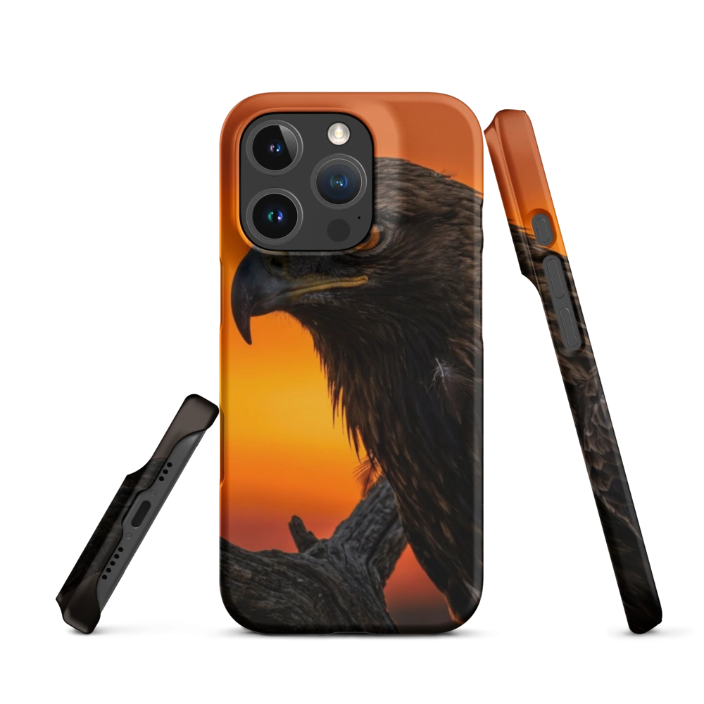Golden Eagle Sunset Phone Case