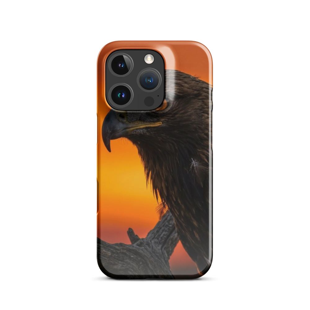 Golden Eagle Sunset Phone Case